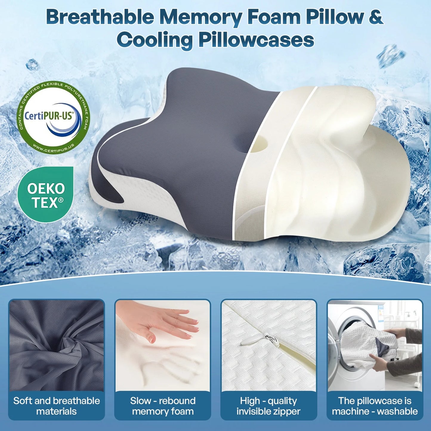 Nuvella™ Contour Support Pillow