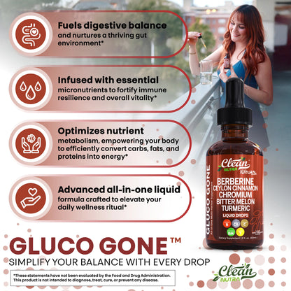 Nuvella™ Gluco Gone Liquid Drops