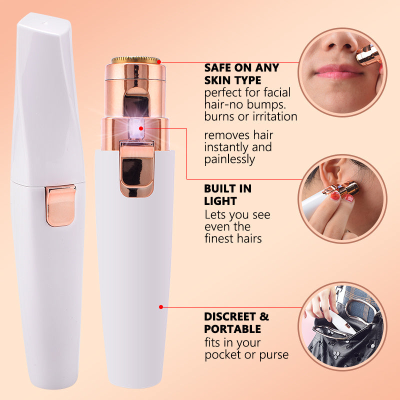 Nuvella™ Precision Facial Hair Trimmer