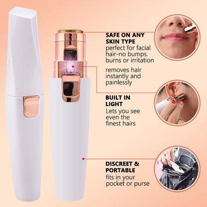Nuvella™ Precision Facial Hair Trimmer